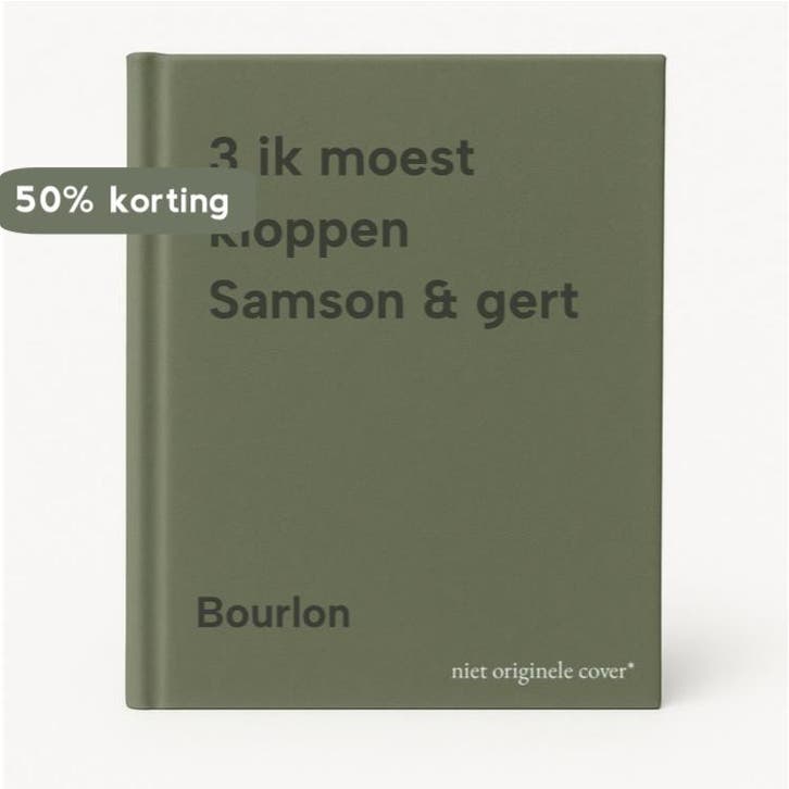 3 ik moest kloppen Samson & gert 9789074936033 Bourlon, Boeken, Stripverhalen, Gelezen, Verzenden