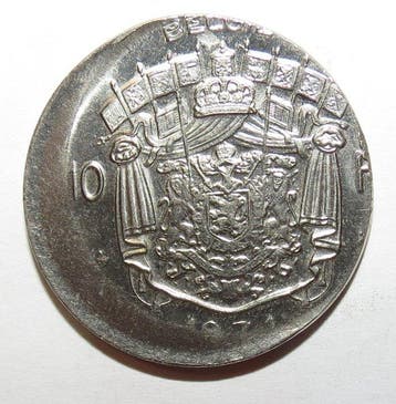 België. Baudouin. 10 Francs IMPORTANTE ERREUR DE FRAPPE