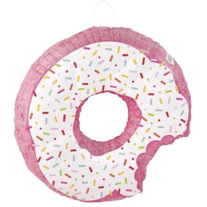 Pinata Donut 49cm, Hobby en Vrije tijd, Feestartikelen, Nieuw, Verzenden