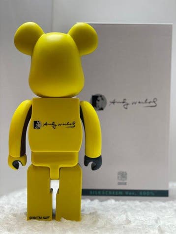 Medicom toy - BE@RBRICK 400% Andy Warhol Sikscreen ver.