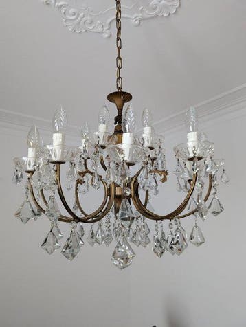 Kroonluchter - Kristal - Gigante 15 lampen