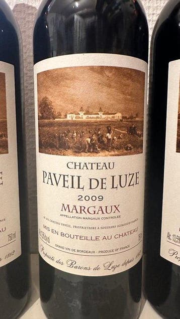 2009 Chateau Paveil de Luze - Margaux - 6 Bouteilles (0,75, Nieuw