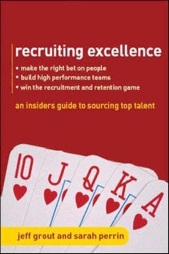 Recruiting Excellence 9780077111212 Jeff Grout, Boeken, Taal | Engels, Gelezen, Verzenden