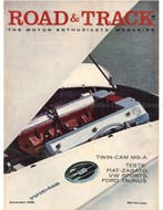 1958 ROAD AND TRACK MAGAZINE NOVEMBER ENGELS, Ophalen of Verzenden, Nieuw
