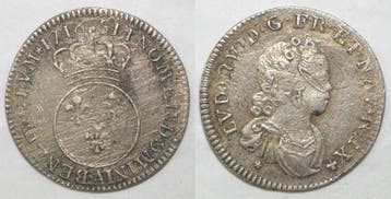 1/10 écu France Frankreich Gad 289 1/10 Ecu Sagt Vertugad.., Verzenden, België