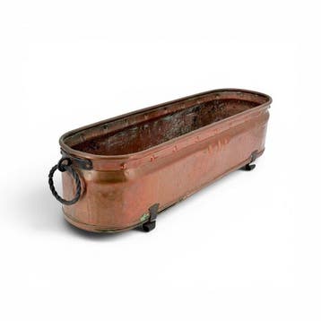 Jardinière - Koper, IJzer - Grande - 62 cm
