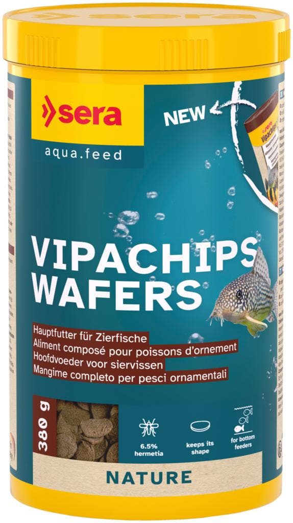 Sera Vipachips Wafers 100ml (Bodemvissen), Dieren en Toebehoren, Vissen | Aquaria en Toebehoren, Overige typen, Nieuw, Ophalen of Verzenden