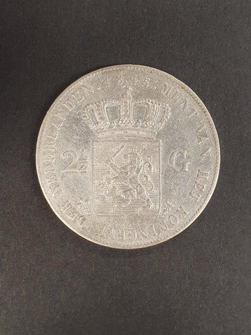 Nederland. Willem II, Willem III. 2 1/2 Gulden 1845/1859,