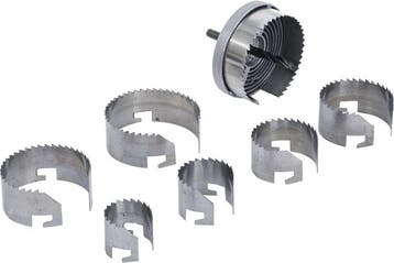7-delige hole saw, 26-63 mm diameter, 1 diepete, Verzenden, Nieuw