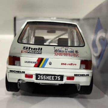 Solido 1:18 - Voiture miniature - Peugeot 205 Rallye, Hobby en Vrije tijd, Nieuw