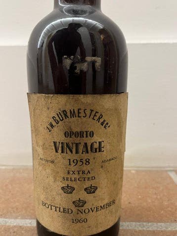 1958 Burmester Extra Selected - Vintage Port - Embouteillé, Nieuw