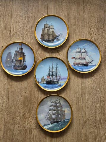 Franklin Porcelain - Derek G. M. Gardner - Wandbord (5) -
