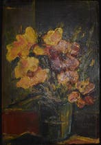 Aimé . B . Rollet (XX) - Bouquet des champs, Antiquités & Art