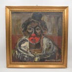 Luigi Martorelli (1936-2015) - Volto Di Pagliaccio