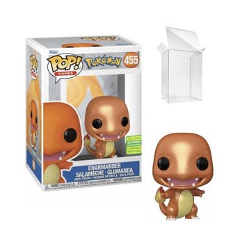 Funko Pop  Pokemon  Charmander Metallic Convention SE, Verzenden