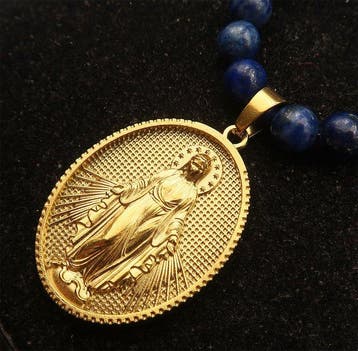 Lapis lazuli - Wachter van de Koningin der Hemelen - Heilige
