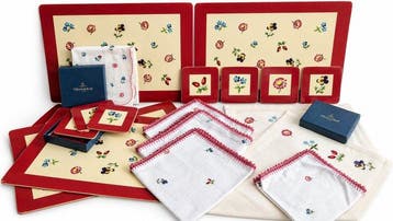 Villeroy & Boch - Ensemble de sets de table, dessous verres,