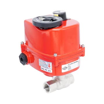 Vanne à bille électrique modulante 2 voies en laiton Rp 3/4, Verzenden