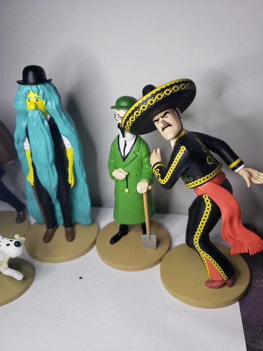 Beeldje - Ensemble de 6 Figurines Moulinsart - La collection, Livres, BD | Comics