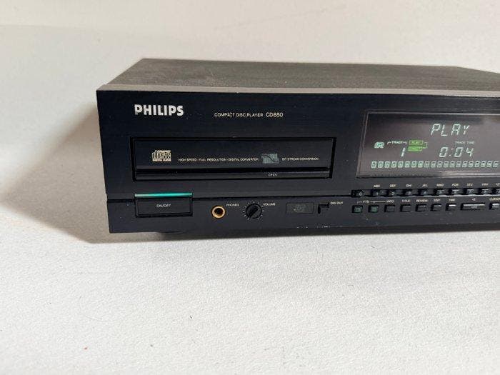 Philips - CD850 Lecteur de CD, TV, Hi-fi & Vidéo, Radios