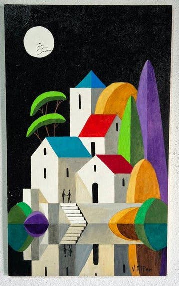 Vittorio Altieri (XX-XXI) - Notturno dIncontro - Borgo al