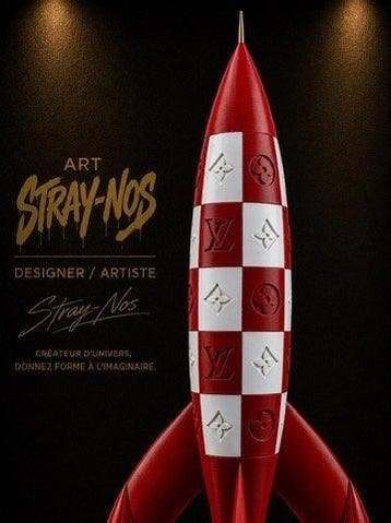 Art Stray-Nos - New collection  L’Ascension du Logo Louis
