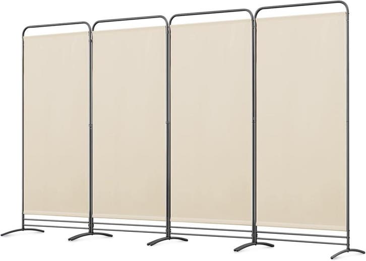 2dekans | Angel Living Paravent - 4 opvouwbare, Articles professionnels, Aménagement de Bureau & Magasin | Mobilier de bureau & Aménagement