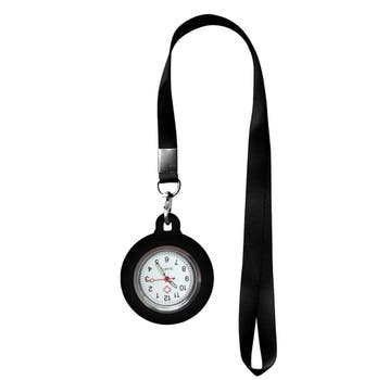 Fako - Verpleegstershorloge Met Keycord - Ketting - 90cm -, Verzenden, Nieuw
