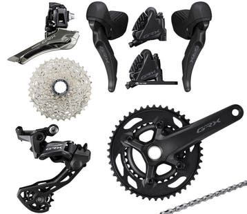 Shimano GRX 2x12 Gravel Groepset RX820/RX610 – €650 -38%, Fietsen en Brommers, Overige typen, Nieuw, Ophalen of Verzenden, Gravelbike