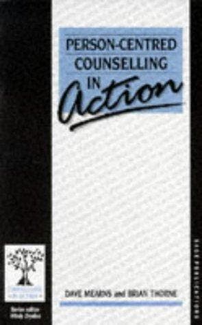 Person Centered Counselling in Action 9780803980501, Verzenden, Gelezen, Dave Mearns