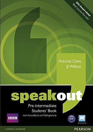 Speakout Pre-intermediate. Students Book (with DVD / Active, Livres, Langue | Anglais, Envoi