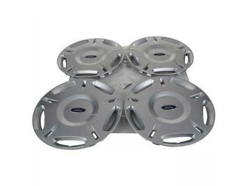 ORIGINELE Ford wieldoppen set 16 inches ZILVER (4 stuks) 115, Ophalen of Verzenden, Nieuw