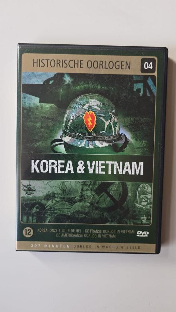 HISTORISCHE OORLOGEN KOREA & VIETNAM (DVD), Cd's en Dvd's, Dvd's | Overige Dvd's, Gebruikt