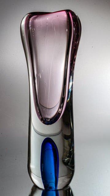 Nový Bor - Josef Rozinek - Vase - Objet vase - design, Antiek en Kunst