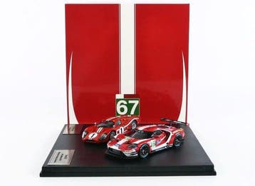 IXO 1:43 - Model raceauto - 24h Le Mans Set: Ford GT40 #1