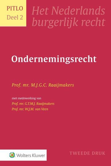 Ondernemingsrecht / Pitlo / 2 9789013048469 W.J.M. van Veen, Boeken, Verzenden, Zo goed als nieuw, W.J.M. van Veen