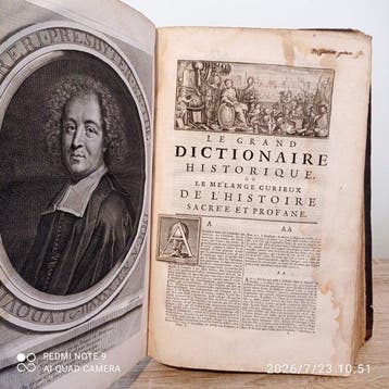 Louis MORÉRI [ Grand format in-folio] - Le grand