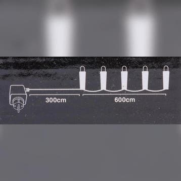 MaxxHome Kerstverlichting - 80 led - warm wit - 9m - binn..., Ophalen of Verzenden, Nieuw