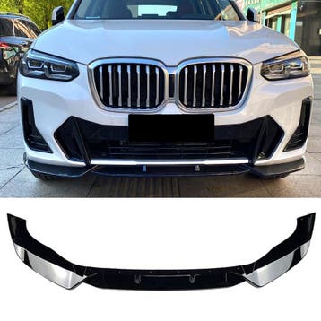 Splitter voorspoilerlip geschikt voor BMW X3 G01 LCI (Faceli, Verzenden, Nieuw