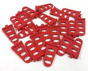 Vintage Fischertechnik koppeling 30 rood – 20 stuks, Verzenden, Nieuw