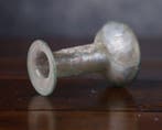 Oud-Romeins Glas Unguentarium - 10.3 cm, Verzamelen