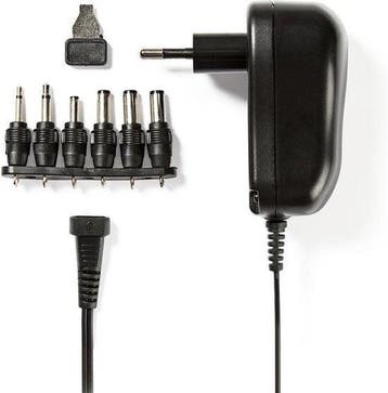 Nedis Universele AC-Stroomadapter - 12 W - 3 / 4.5 / 5 / 6 /, Verzenden, Nieuw