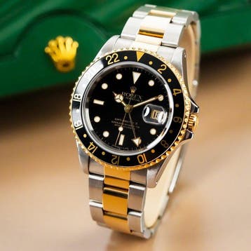 Rolex - GMT-Master II Two-Tone 18k Gold - 16713 - Homme -