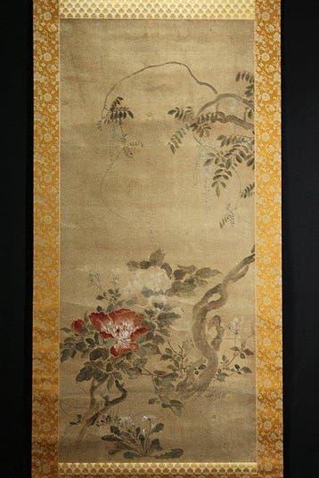 Flowers - With seal by artist - Japan - Late Edo periode