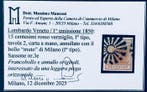 Autriche 1850/1854 - Autriche lombardo-venète, 15 centimes,, Gestempeld