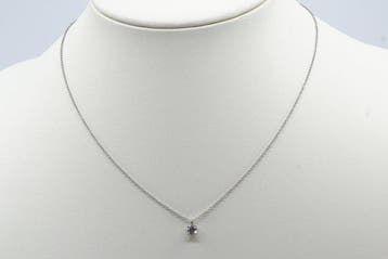 Tiffany & Co. - Halsketting - Solitaire Diamond Pendant, Nieuw