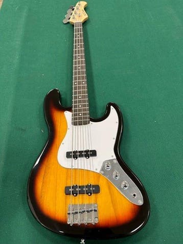 M.J.DOUGLAS - PB-Q01-4S sb - - Guitare basse électrique à 4, Musique & Instruments