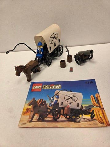 Lego Set - 6716 - Western - LEGO 6716 Covered Weapons Wagon