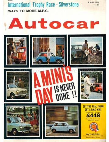 1964 AUTOCAR MAGAZINE 3560 ENGELS