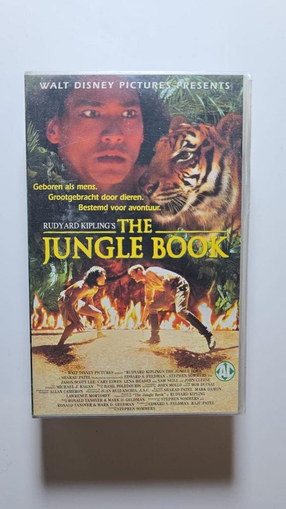THE JUNGLE BOOK (1994) (VHS), Cd's en Dvd's, VHS | Film, Gebruikt